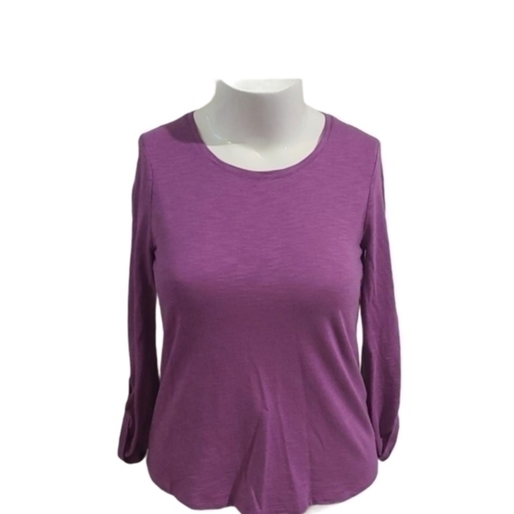 [Chico's] Purple The Ultimate Tee - Size S
